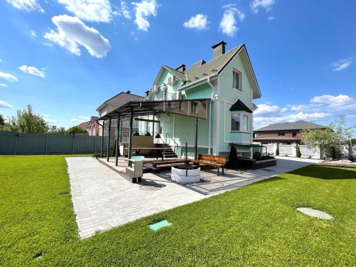 Без% Будинок 240м+тераса з генератором Жуляни, КМ "Щастя" Помаранчева - фото 1