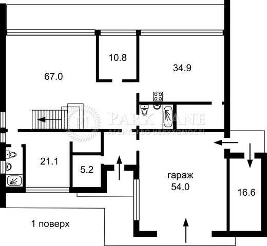 Аренда дома. Петропавловская Борщаговка. Бассейн. Без комисии - фото 1
