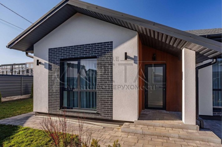 Оренда нового будинку 130 м² у котеджному містечку, Крюківщина (Гатне) - фото 1