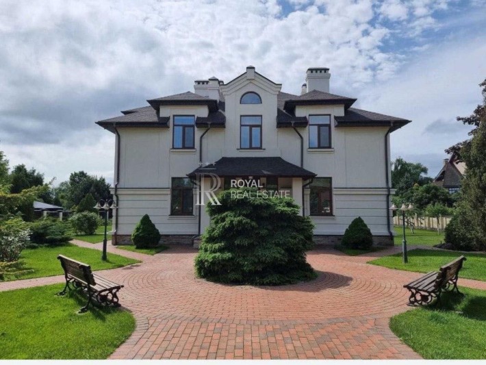 Оренда Будинок Козин 5к 430м2 Конча-Заспа Цоколь Барбекю Гардеробна - фото 1