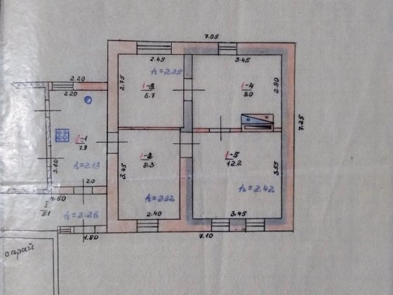 Будинок у місті Лозова (район стадіону) Лозовая