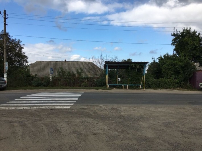 Зем діляна  16.8 з будинком по центральній вулиці  паркан за зупинкою - фото 1