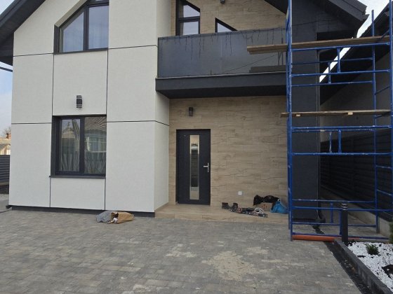 Котедж на етапі будівництва.130м.кв. Микуличин