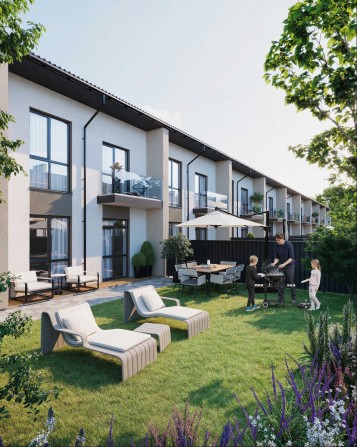 Крайній таунхаус зі ПРИВАТНИМ ПОДВІР'ЯМ! - фото 1