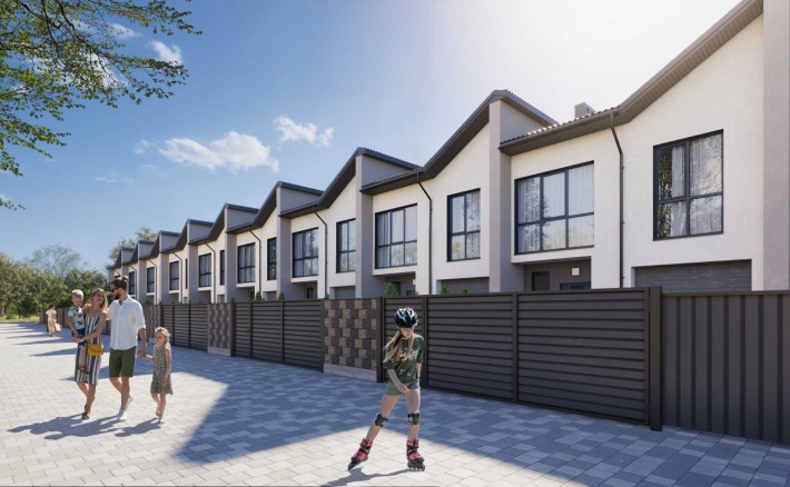 Таунхаус з Повністю ПРИВАТНИМ ПОДВІР'ЯМ! - фото 1