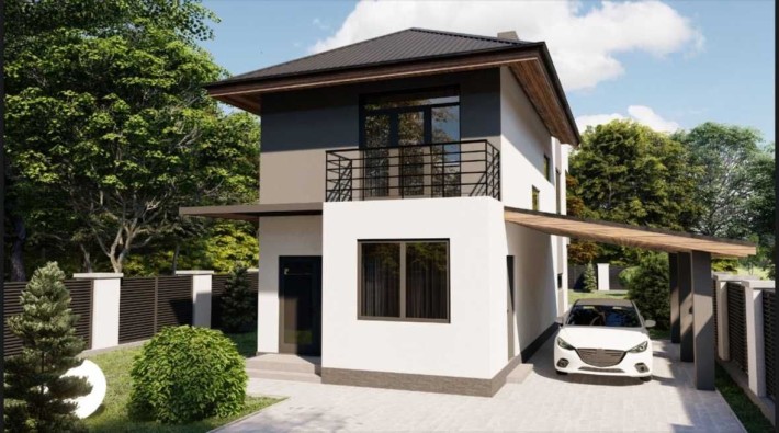 Продається сучасний будинок в Крихівцях - 150м2, 6сот. - фото 1