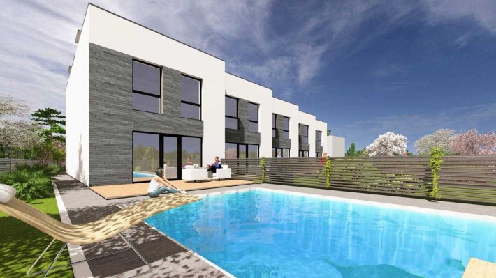 Таунхаус у Вовчинцях із закритим подвір`ям! - фото 1