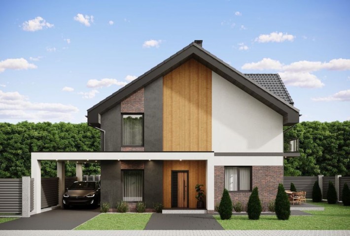 АКЦІЯ Продаж ЕЛІТНОГО котеджу 125 м² поряд з містом, КАМІН В ПОДАРУНОК - фото 1