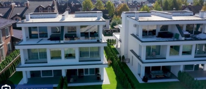 Сучасний будинок - дуплекс у Конча-Заспа у КМ Коник з меблями - фото 1