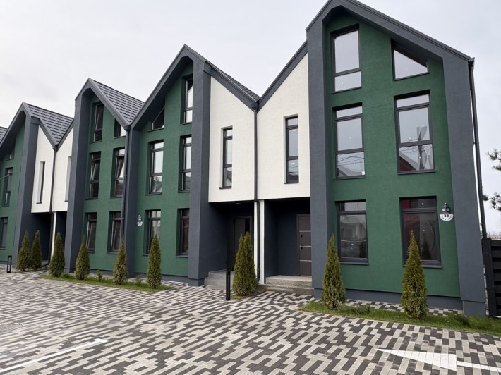 Таунхаус 107м +мансарда ~45м, від забудовника, Гатне/Крюківщина, ГАЗ - фото 1