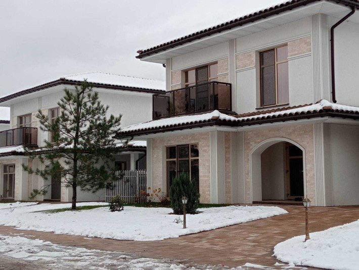 БЕЗ %! Шикарний будинок 160 м2, 6 с. землі Крюківщина. - фото 1