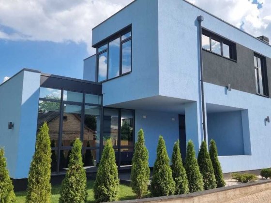 Сучасний будинок у стилі Хай-Тек — с. Гатне, 2 км від Києва Гатне