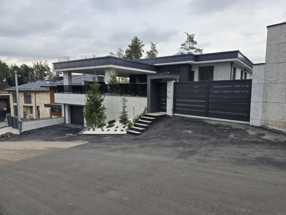 Будинок 420 м КМ гараж цоколь басейн стеля 4м с. Ходосівка Конча-заспа Ходосовка