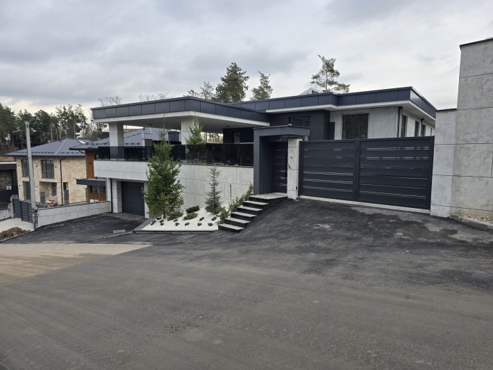 Будинок 420 м КМ гараж цоколь басейн стеля 4м с. Ходосівка Конча-заспа - фото 1