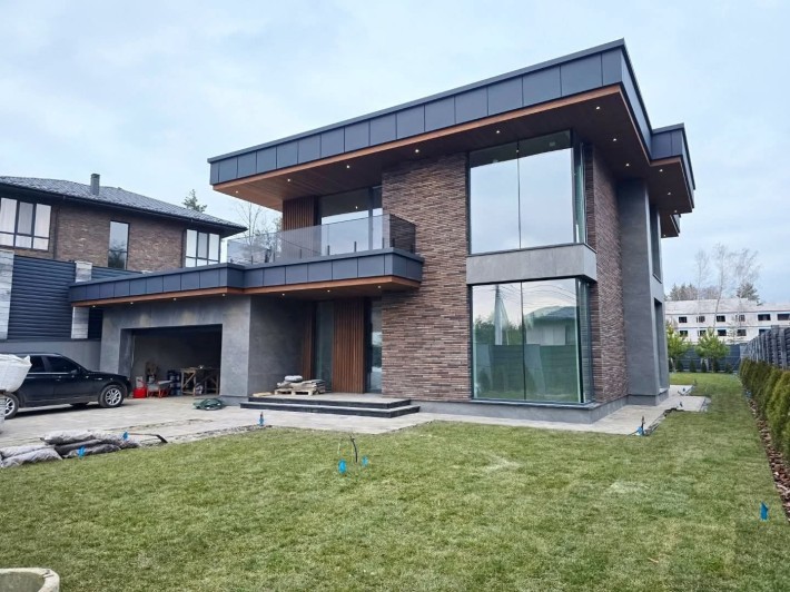 Будинок 280 м2 басейн сауна гараж  2 авто с. Ходосівка поруч Лісники - фото 1