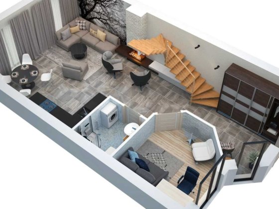 Продається дворівнева квартира (таунхауз) площею 127.5 м2 Ходосовка