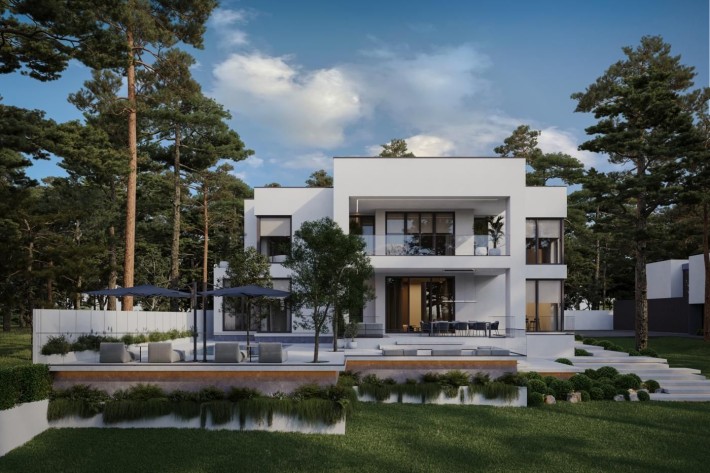 Елітний будинок з дизайнерським ремонтом та меблями серед лісу в Ходос - фото 1