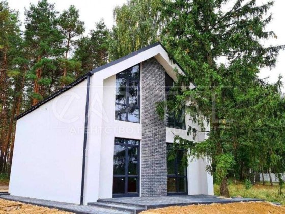 Продам будинок 130м2 5 сот. серед лісу Гнідин метро Бориспільська 10хв Гнедин