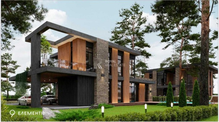 Продажа дома Лесники 3 комнат 176м2 2 этажа КГ 9 элементов Бассейн - фото 1