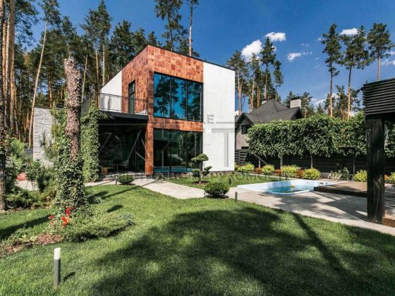 Елітний будинок у Гнідині: 218 м² басейн, ландшафт, повна комплектація Гнедин