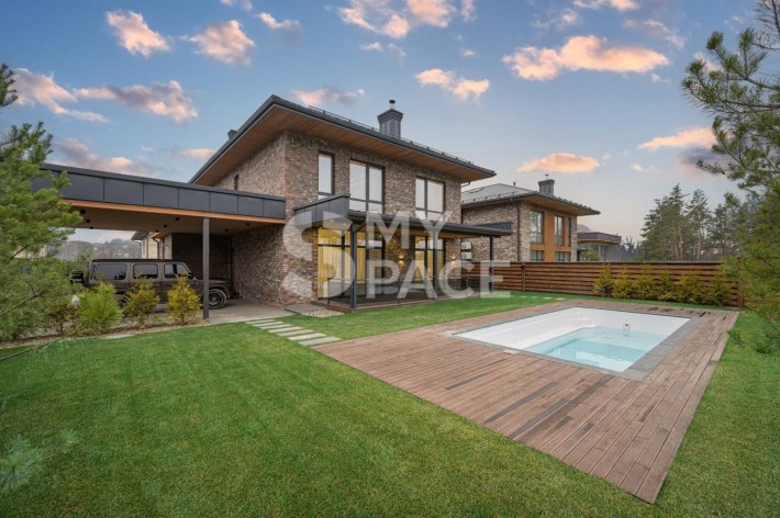 Ходосівка продаж нового будинку 225м 10 соток басейн КМ Нова Ходосівка - фото 1