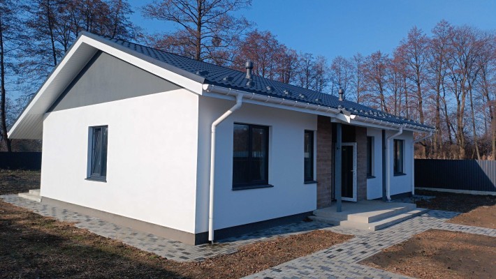 Продаж будинку 102 м2 в центрі с. Зазим'я. (без %) Бров. р-н (Є-Оселя) - фото 1