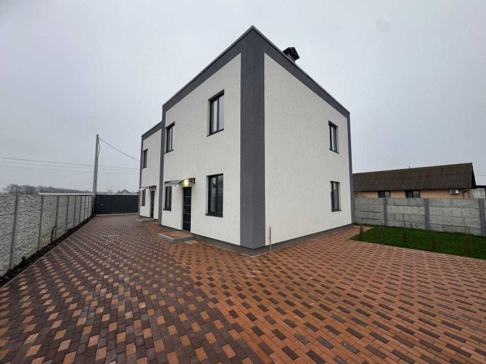 Є-ОСЕЛЯ! Продам новий дуплекс 118 м2 з ремонтом Княжичи Київ 15 хв - фото 1