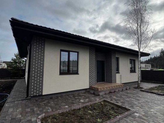 Новий будинок біля лісу в закритому котеджному містечку Новое