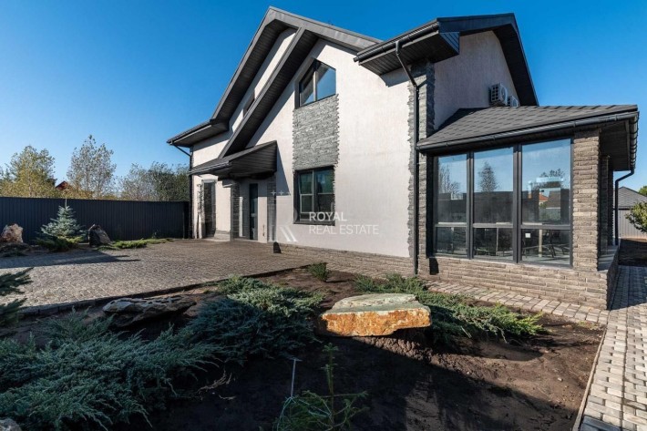 Продаж Будинок Пухівка 4к 274м2 Парковка Сад Генератор Камін - фото 1