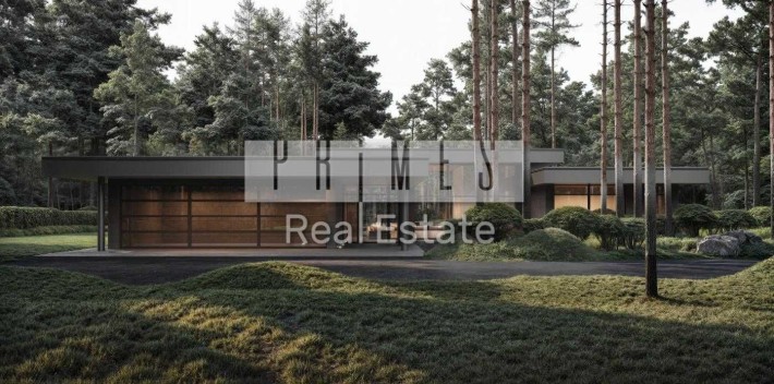 Продажа невероятной резиденции 450м2 в коттеджном городке, Плюты - фото 1