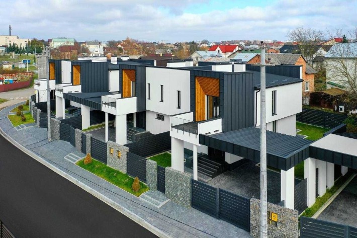 Продаж котеджів дуплекс с.Сокільники KM Lake House Sokilnyky - фото 1