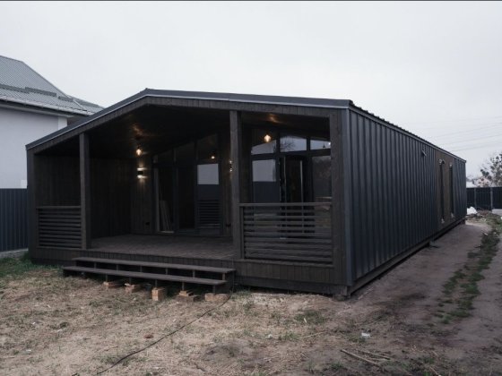 Модульний будинок 110м2 + Тераса. Під ключ. Каркасний дім Славское