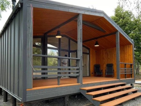 Виробництво модульних будинків 18-120м2. Під ключ. Проект Жолква