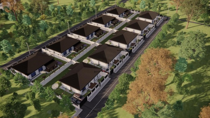 Новый проект 1-этажных домов 105м2 на 4 сотках - фото 1