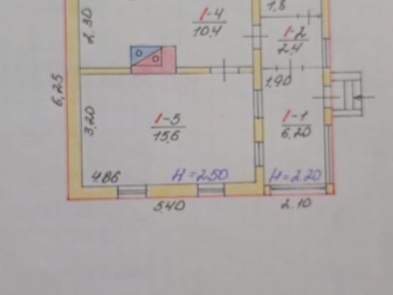 Продам дім на 2 кімнати Богодухов