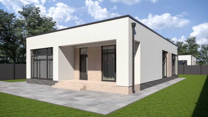 Сучасний будинок 140м2 с.Геронімівка - фото 1