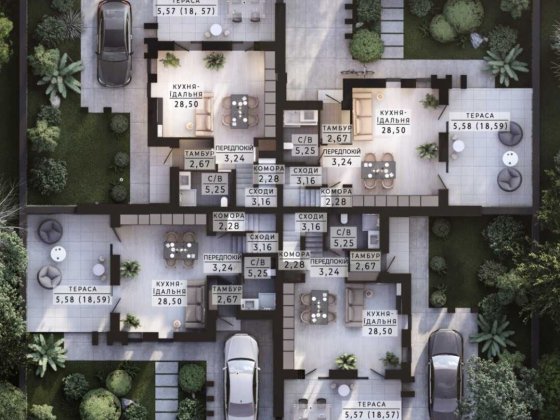 АКЦІЯ! РОЗТЕРМІНУВАННЯ 5 років| Таунхаус | Буча | Преміальне КМ Буча