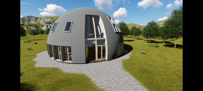 Унікальний купольний будинок (домокомплекь) - фото 1