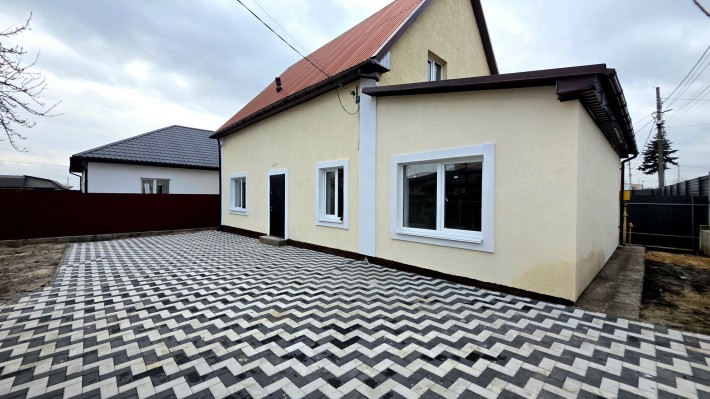 ЦЕНТР!! ГАЗОВЕ ОПАЛЕННЯ !!! Будинок 80 кв.м.на 4 сотках  під чистову - фото 1