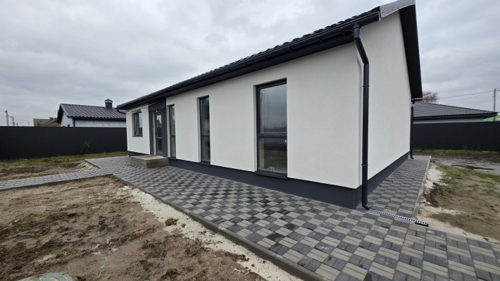 ВІД ЗАБУДОВНИКА!! Будинок 105 кв.м.  на 6 сотках  800 м.Київський шлях - фото 1