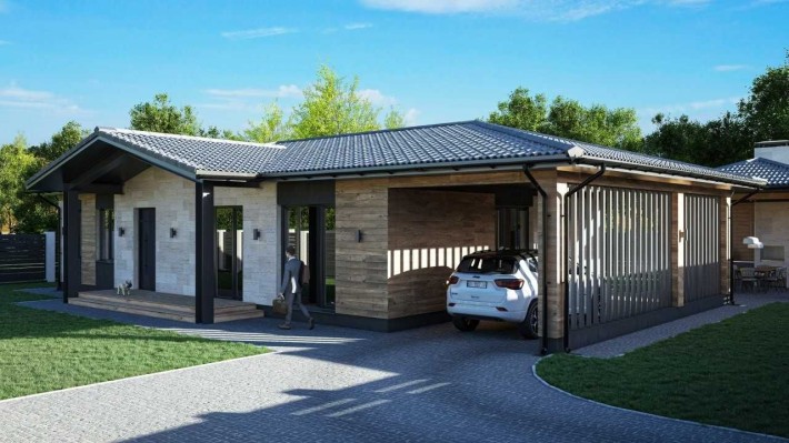 Будинок 129 м² у котеджному містечку в Бучі, ділянка 8 соток, є ГАЗ! - фото 1