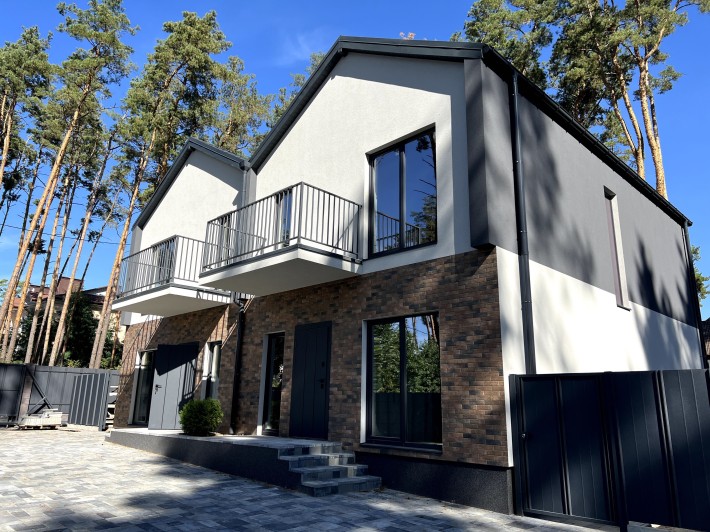 Дуплекс у Лісовій Бучі з великою ділянкою, закрита територія, газ - фото 1