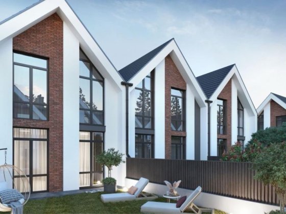 Цегляний Таунаус, 100 м2, ГАЗ Ірпінь