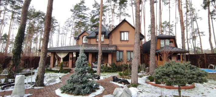 Буча. Продажа от хозяина. Дом 2018 г, 248 м2, 11 соток в лесу - фото 1