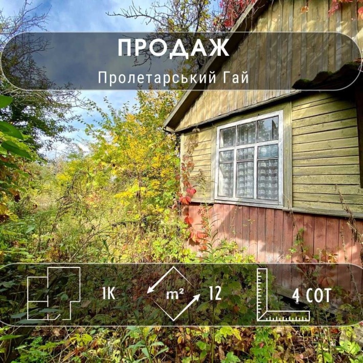 Приватизована дача в Пролетарському Гаю всього за 2800! A11 - фото 1