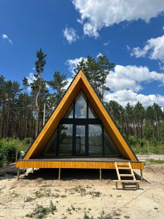 A-фрейм. Каркасний будинок. - фото 1