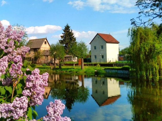 Будинок на березі озера Київ