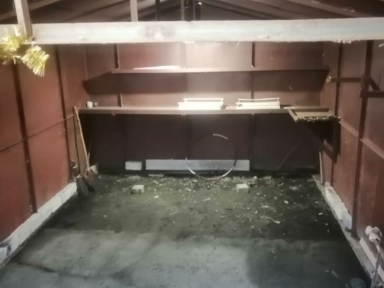 Металевий гараж на Петра Люльки22 (Карбишева.). Біла Церква