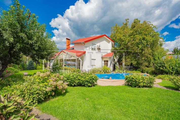 Продам стильний будинок Осокорки 10 соток 240 м2 ГАЗ - фото 1