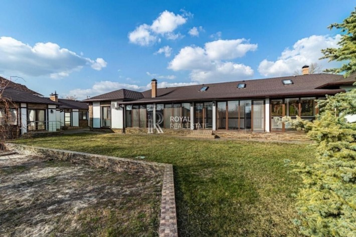 Продаж Будинок 4к 230м2 Тераса Гардеробна Сад Газ Озеро Сауна Басейн - фото 1